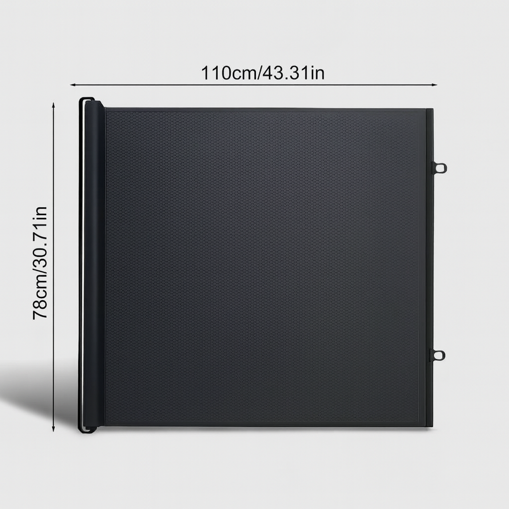 Retractable Pet Protection Gate (No Drill Required)